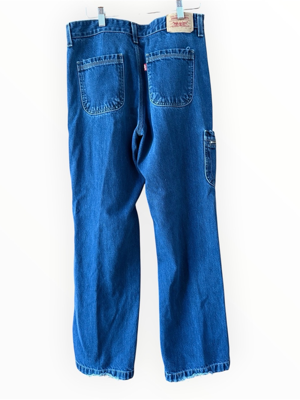 vintage Levi's SilverTab carpenter jeans from the early 2000s Y2K size 10 medium